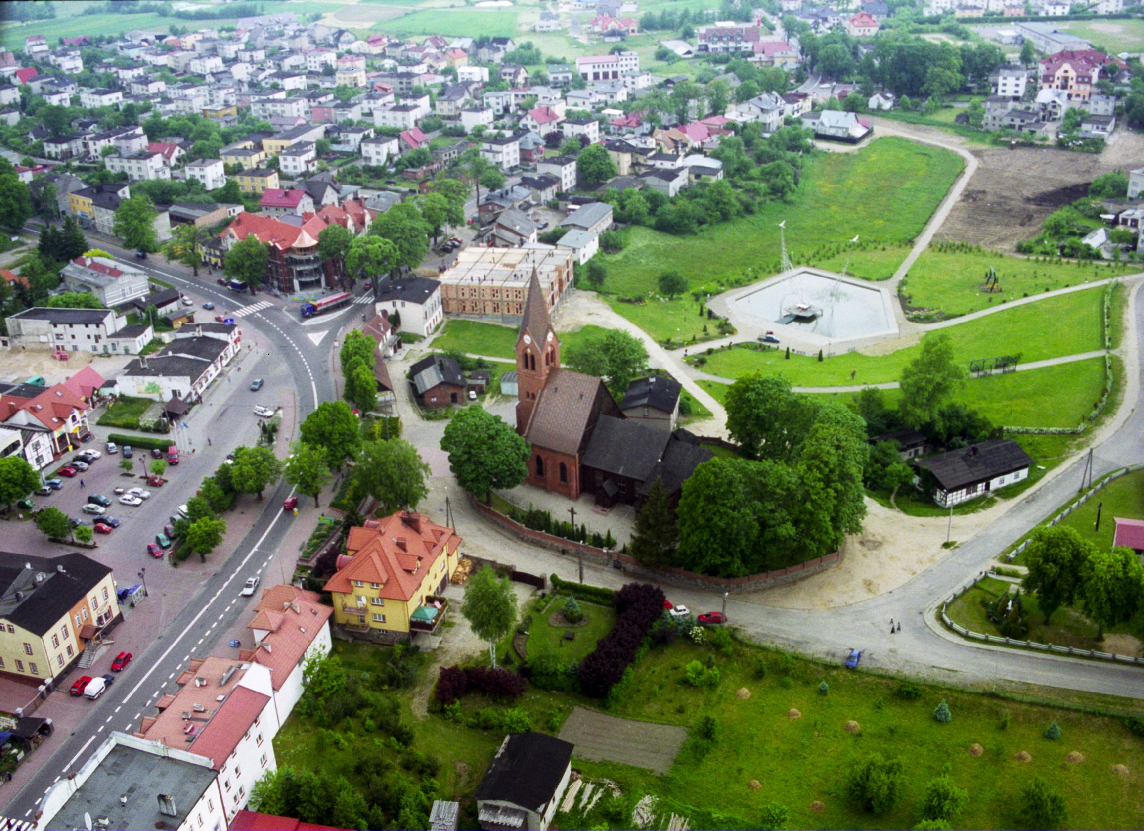 Widok z lotu ptaka na Park Kulturowy