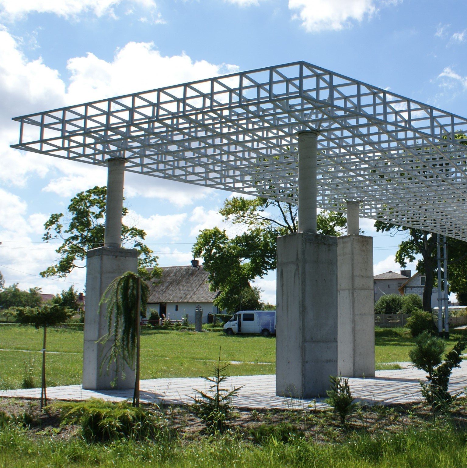 Sanctuary project by the Church of the Holy Trinity in Lubiszewo